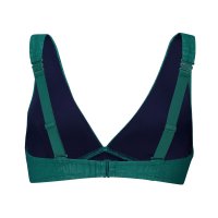 PUMA - EMBOSSED V-NECK PLUNGE  TOP 1P DÁMSKÝ BIKINY VRCHNÍ DÍL PLAVEK