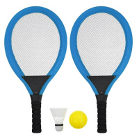 RULYT - PLÁŽOVÝ SET NA TENIS A BADMINTON MODRÁ