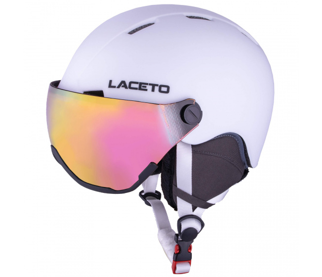 LACETO - BIANKO dámská lyžařská helma
