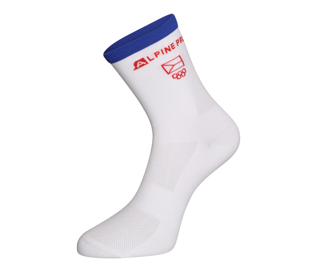ALPINE PRO - 2 PUGNACITE Ponožky vysoké z olympijské kolekce 2 páry