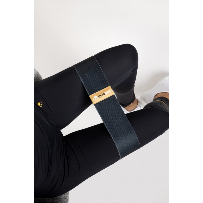GOLDBEE - BeBooty All Black Posilovací guma na cvičení