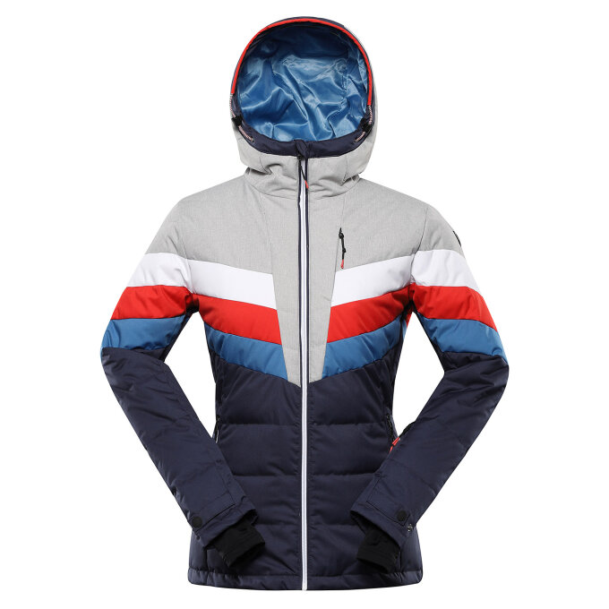 ALPINE PRO - FEEDRA DÁMSKÁ PÉŘOVÁ LYŽAŘSKÁ BUNDA S MEMBRÁNOU PTX