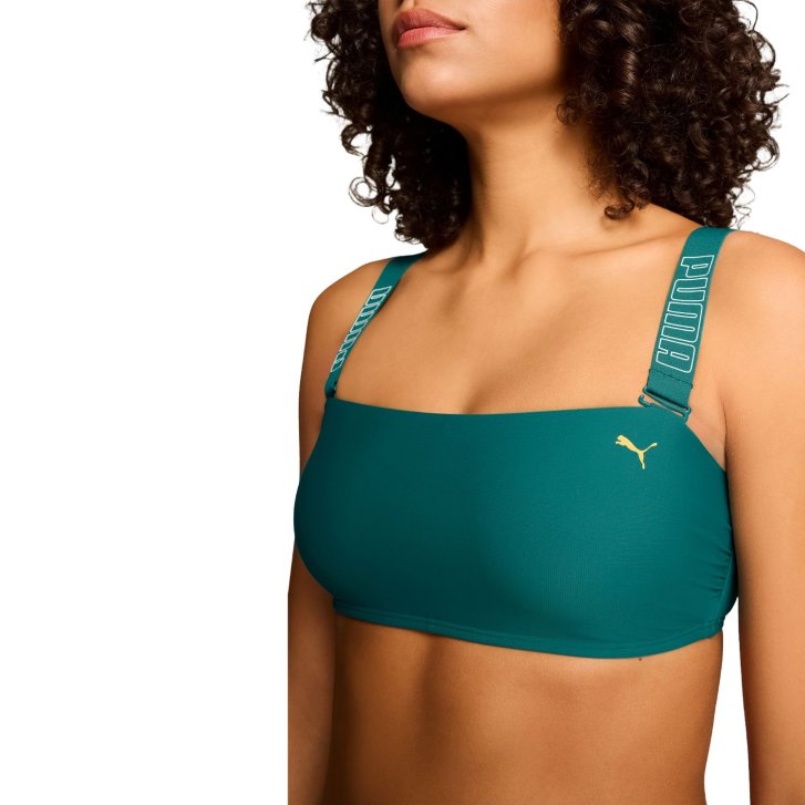 PUMA - BANDEAU TOP 1P DÁMSKÝ BIKINY VRCHNÍ DÍL PLAVEK