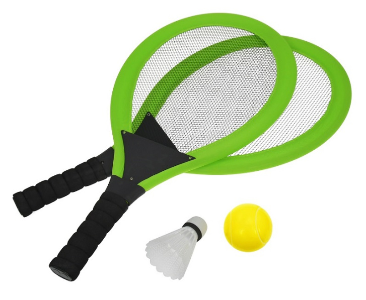 RULYT - PLÁŽOVÝ SET NA TENIS A BADMINTON ZELENÁ