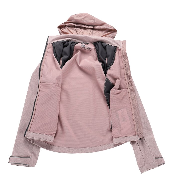 ALPINE PRO - SPERTA 2 DÁMSKÁ SOFTSHELLOVÁ BUNDA-VESTA S MEMBRÁNOU 2v1